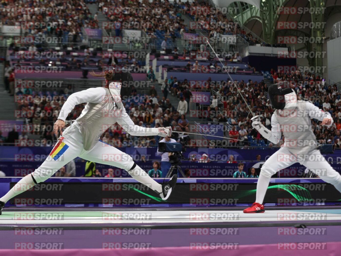 Mălina Călugăreanu, eliminată în optimi la floretă feminin la JO Paris 2024