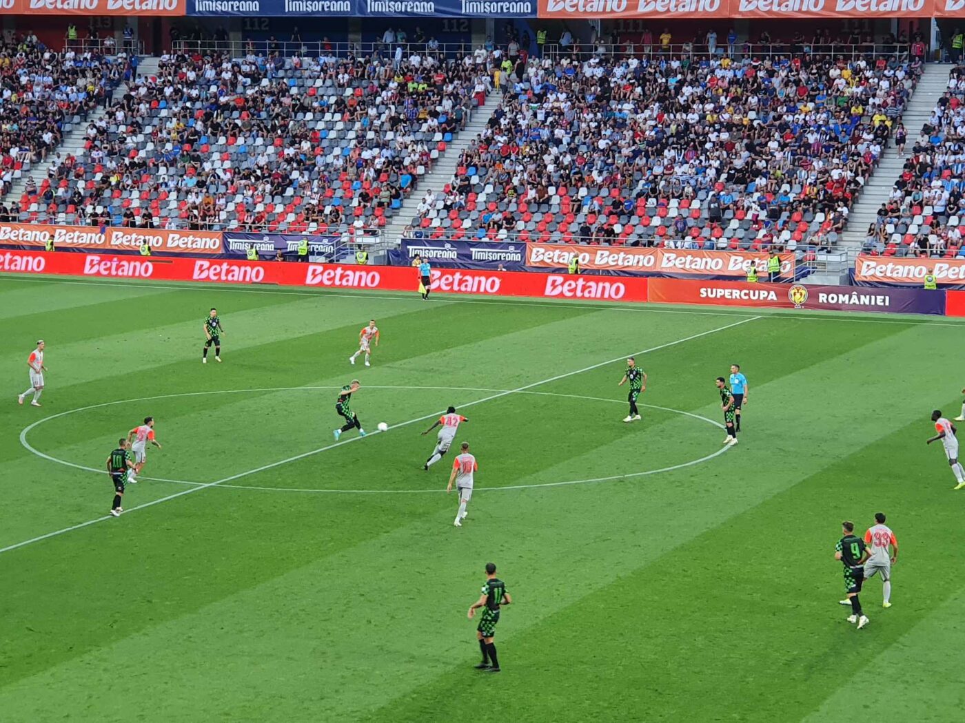 FCSB – Corvinul Hunedoara 1-0, Live Video Online în Supercupa României. Pauză în Ghencea