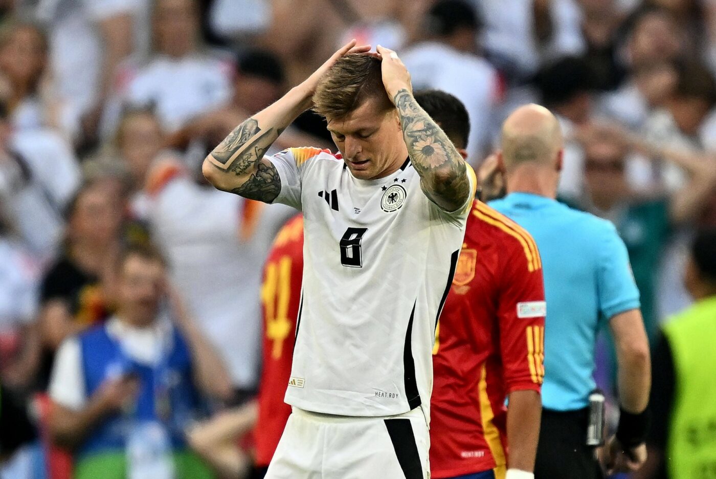 Gestul fabulos al lui Toni Kroos pentru Pedri, după ce germanul l-a accidentat grav pe spaniol în sferturile EURO 2024!