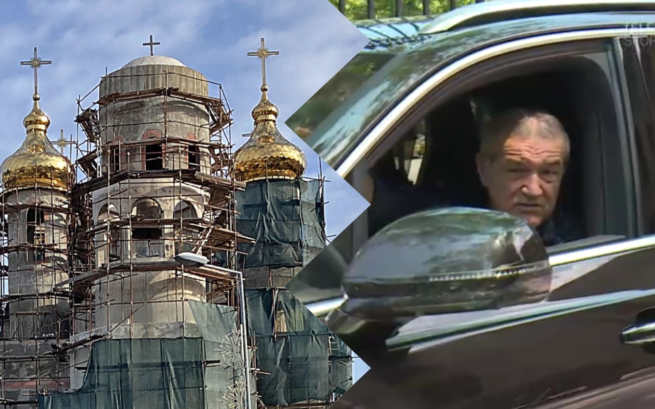 Gigi Becali, accident cu limuzina de lux! Incidentul s-a produs fix lângă biserica de milioane de euro pe care patronul FCSB o ridică în Pipera. Cum s-a terminat totul