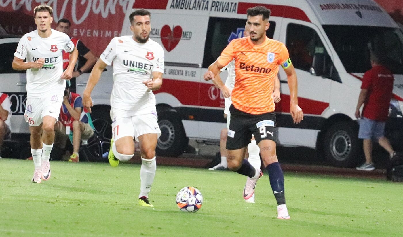 Hermannstadt – Universitatea Craiova 0-0, în prima etapă a noului sezon din Superliga. Remiză cu gust de eșec pentru trupa lui Costel Gâlcă! Oltenii au ratat din toate pozițiile în repriza secundă