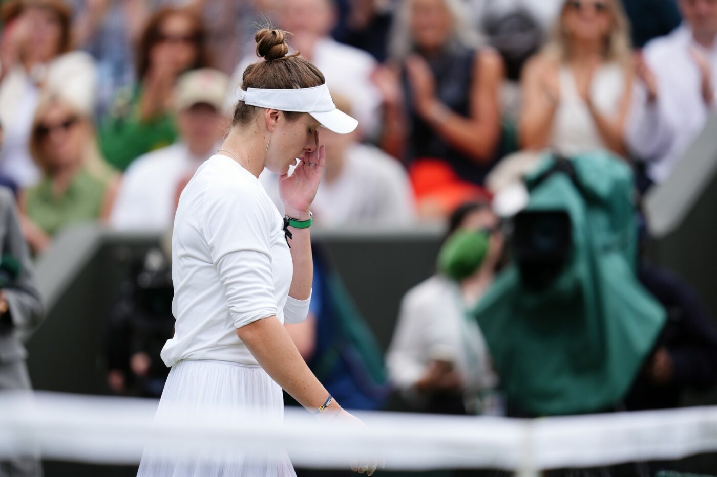 Jucătoarea, sfâşiată psihic de atacul nemilos al ruşilor în Ucraina, a început să plângă la Wimbledon!