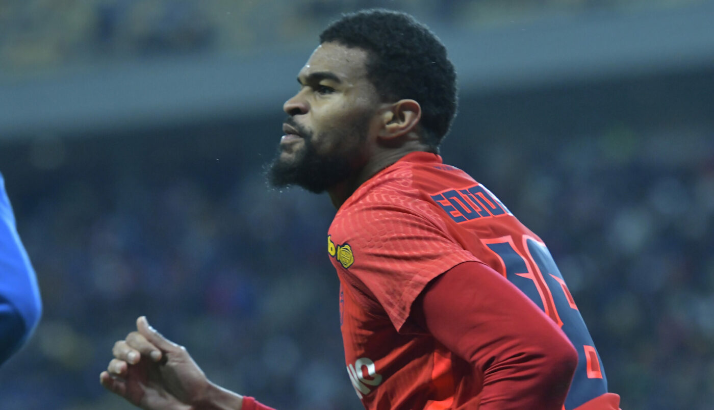 Malcom Edjouma şi-a pus cenuşă în cap, după FCSB – Virtus, deşi a marcat două goluri: „Atunci eu am greşit”