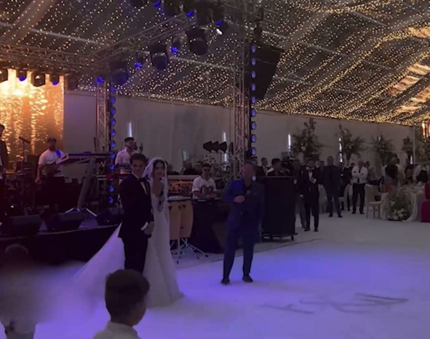 Mireasa lui Ianis Hagi a luat microfonul de la Pavel Bartoș și a descris în 7 cuvinte ce înseamnă pentru ea nunta cu fiul lui Gică Hagi!