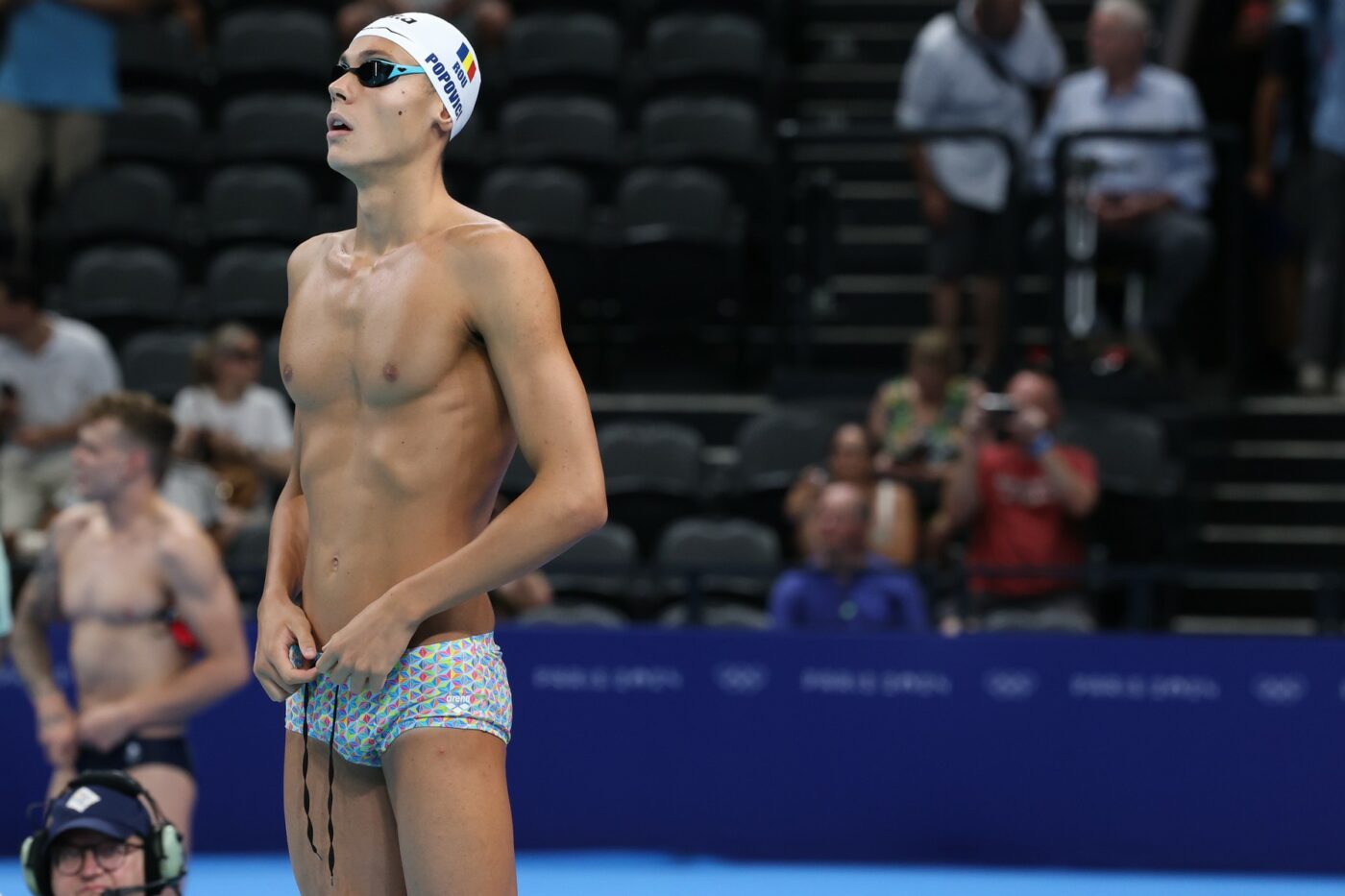 Ora exactă a României la care David Popovici înoată în finala la 100 de metri liber, la Jocurile Olimpice Paris 2024