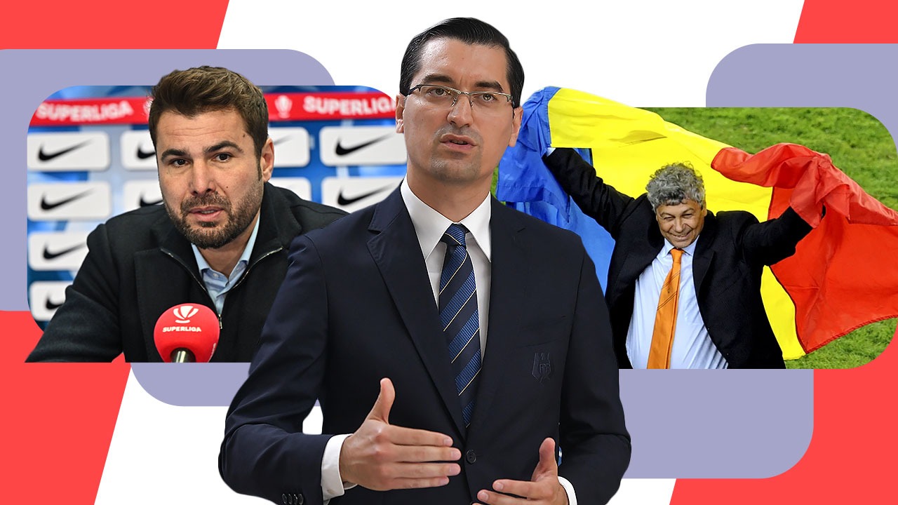 Planul genial al lui Răzvan Burleanu: Adrian Mutu va fi selecționerul României, iar Mircea Lucescu va fi managerul loturilor naționale! EXCLUSIV