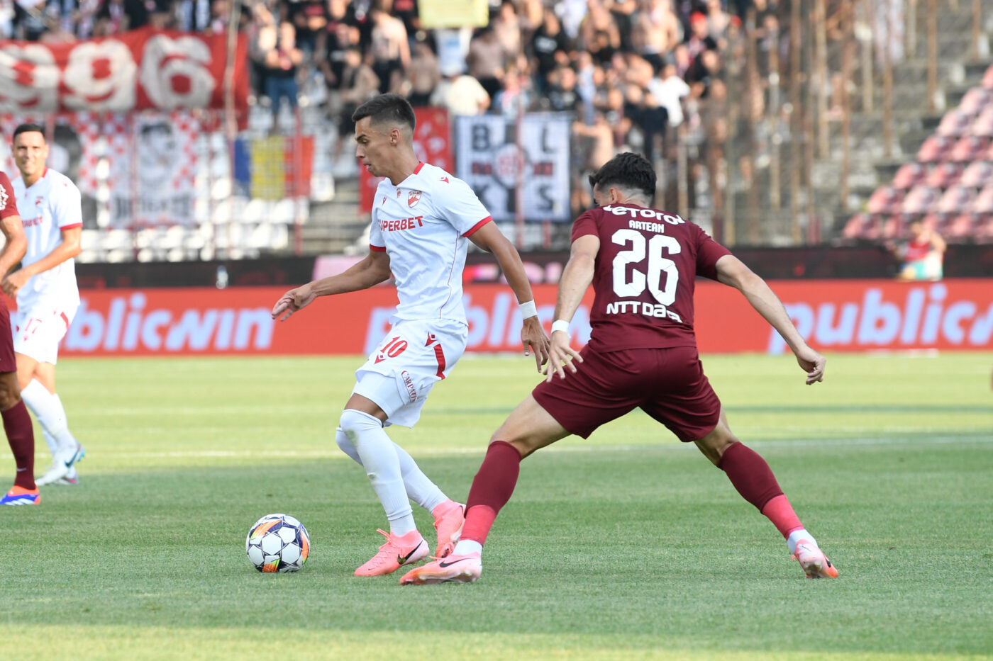 Reacția amară a lui Cîrjan, după ce a marcat primul său gol în CFR Cluj – Dinamo 3-2