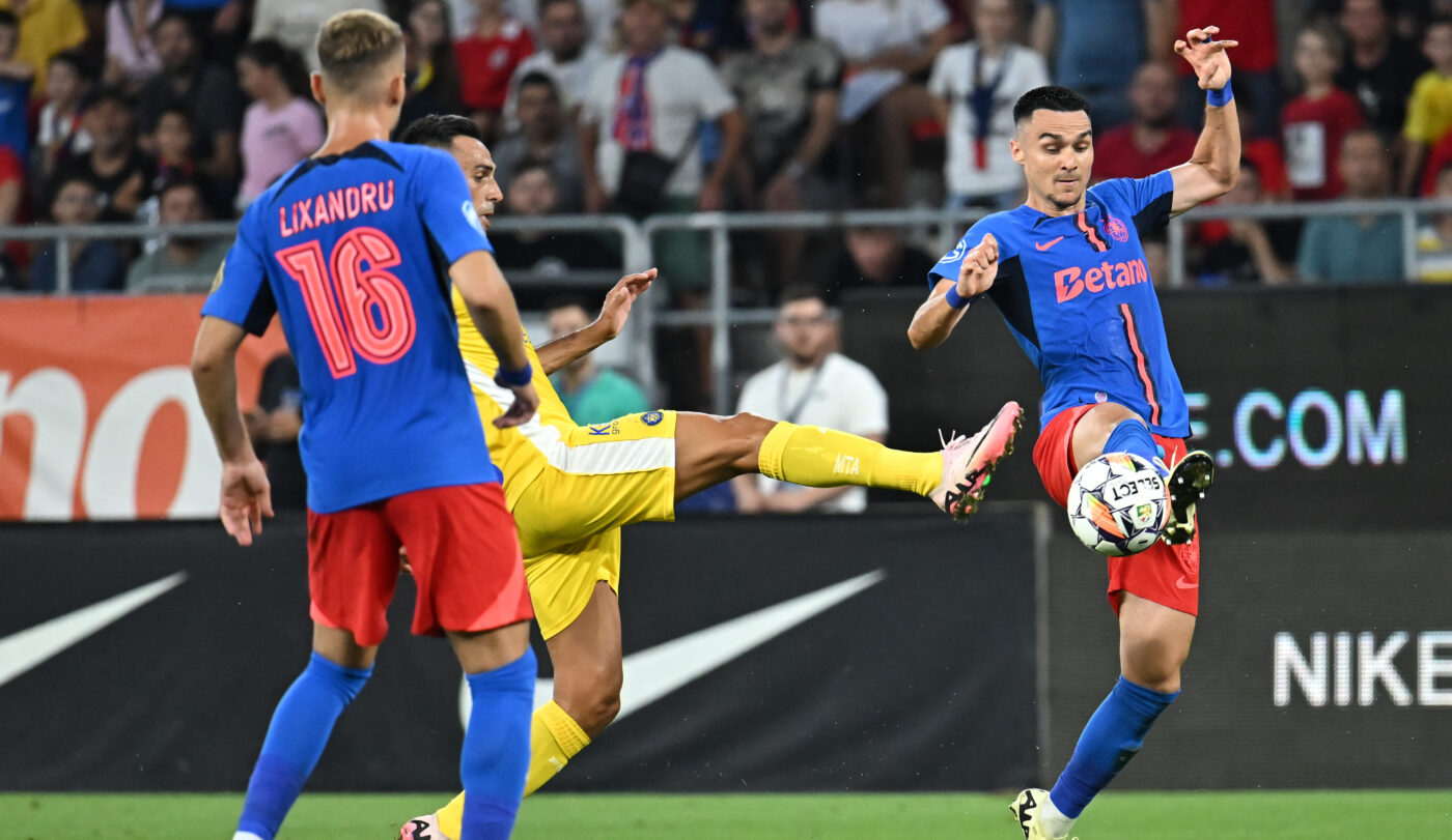S-a rupt Adrian Șut, în FCSB – Maccabi Tel-Aviv! A fost scos de pe teren aproape în lacrimi