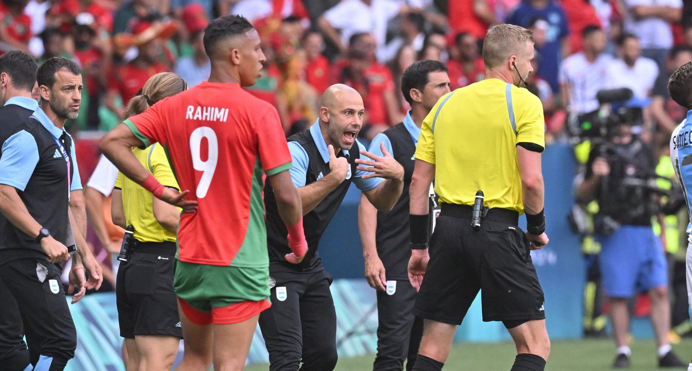 Scandal la meciul lui Ovidiu Hațegan! Gol anulat Argentinei, cu VAR, după două ore, în meciul cu Maroc de la Jocurile Olimpice