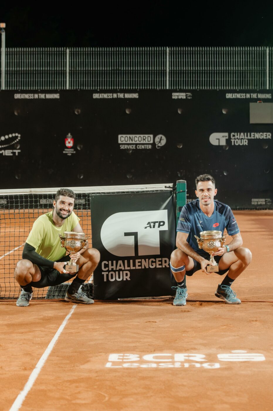 Cezar Crețu și Bogdan Pavel au scris istorie! Sunt primii campioni români la Concord Iași Open
