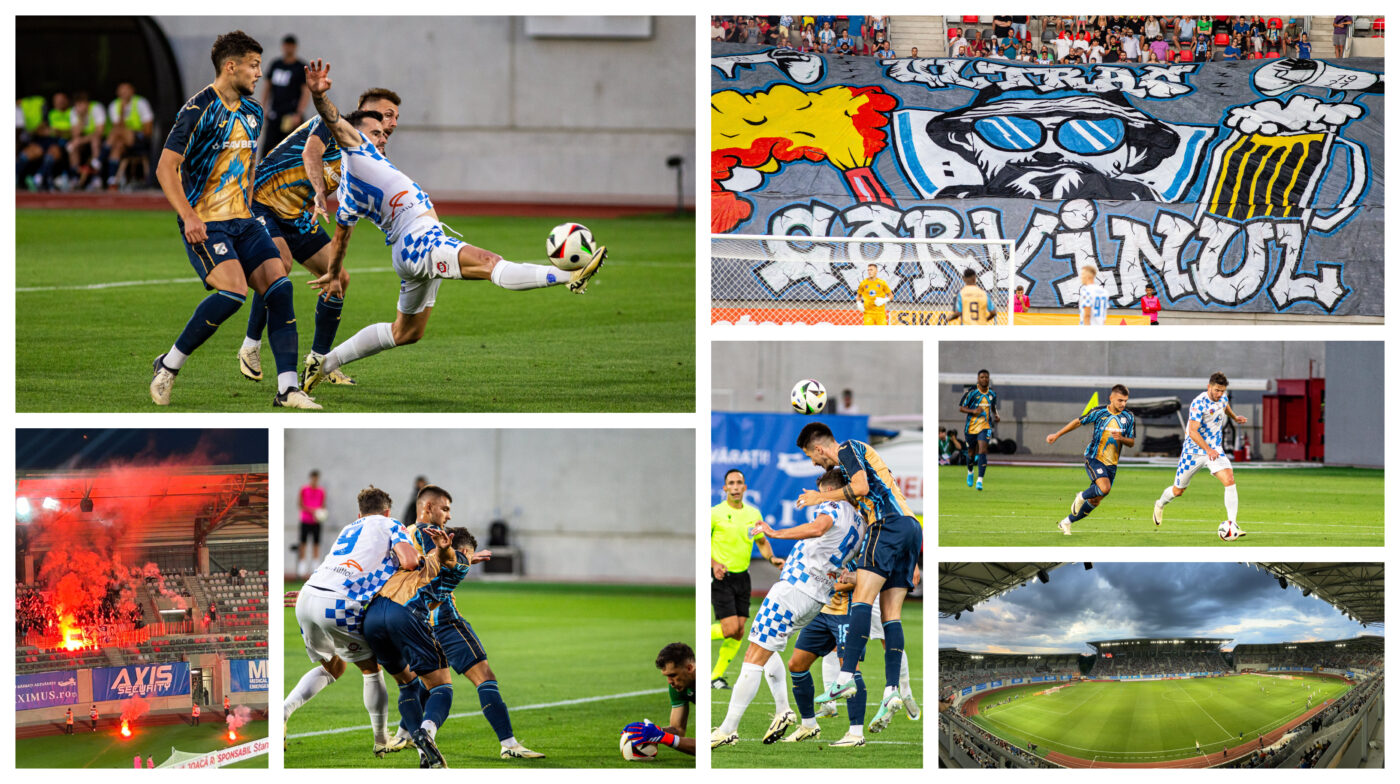 Corvinul speră! 0-0 cu Rijeka, la Sibiu, iar calificarea se joacă în Croația! Echipa lui Maxim, dominată teritorial, dar fără mari emoții