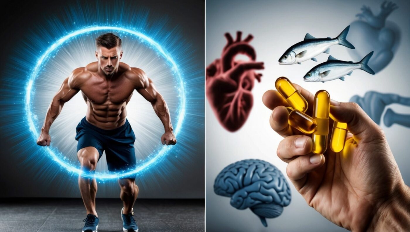 (P) Omega 3: Creșterea capacității la efort și suport pentru sportivi