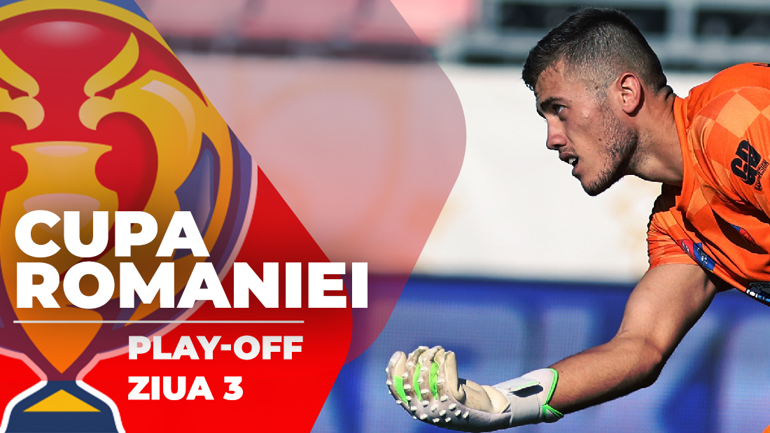 Play-off Cupa României | Deținătoarea trofeului, Corvinul, a fost eliminată. ”U” Cluj, Unirea Slobozia și Gloria Buzău au pierdut cu echipe din Liga 2. Toate cluburile calificate în grupe