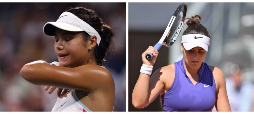 Campioane puse la colț! Emma Răducanu și Bianca Andreescu, foste câștigătoare de US Open, au pierdut în runda inaugurală a Grand Slamului new-yorkez