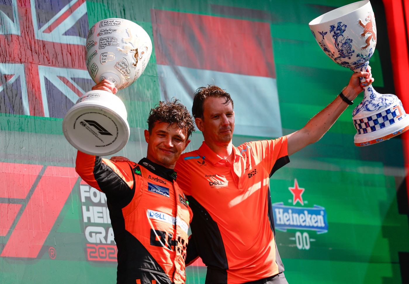 Ce triumf pentru Lando Norris, pe circuitul de casă al lui Max Verstappen