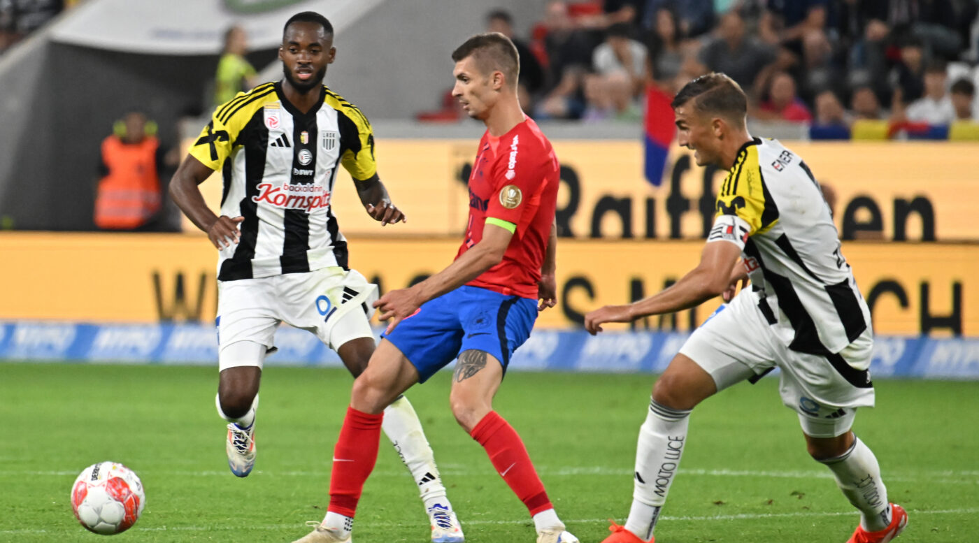 Ce veste pentru FCSB înaintea returului cu LASK Linz