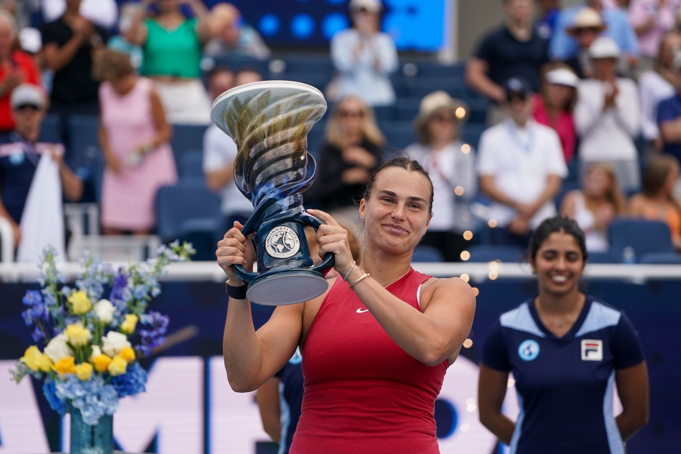 Controversata Aryna Sabalenka, schimb de mesaje siropoase cu Paula Badosa, amica ei cea mai bună din circuitul WTA. Jucătoarea din Belarus a câștigat trofeul la Cincinnati și sportiva din Spania n-a ezitat să își arată afecțiunea