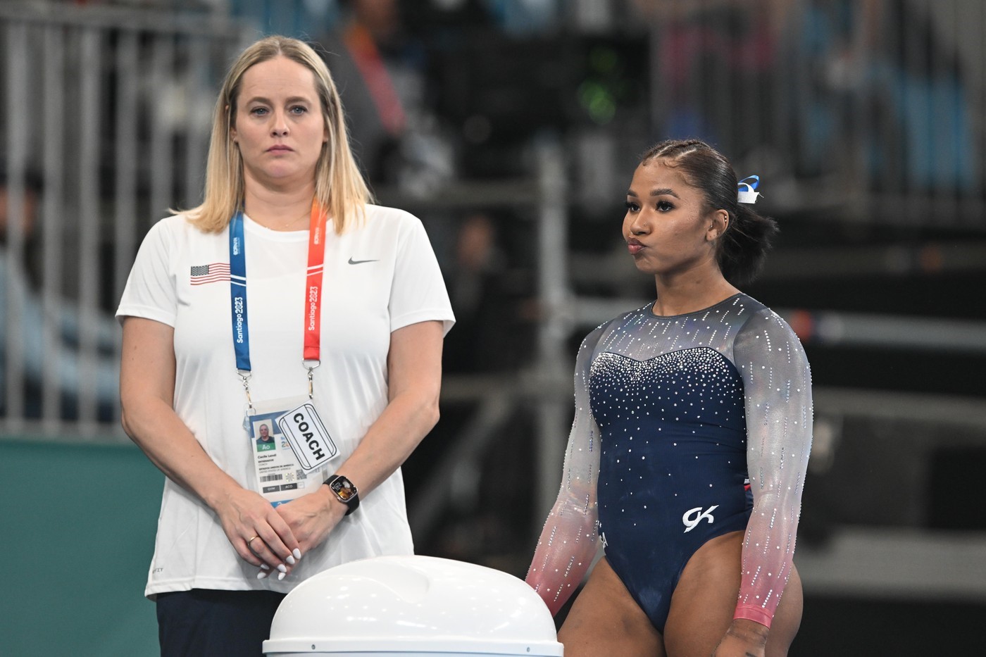 „Dacă îmi pare rău de româncă pentru că a pierdut medalia de bronz?”. Cum a răspuns antrenoarea americancei Jordan Chiles