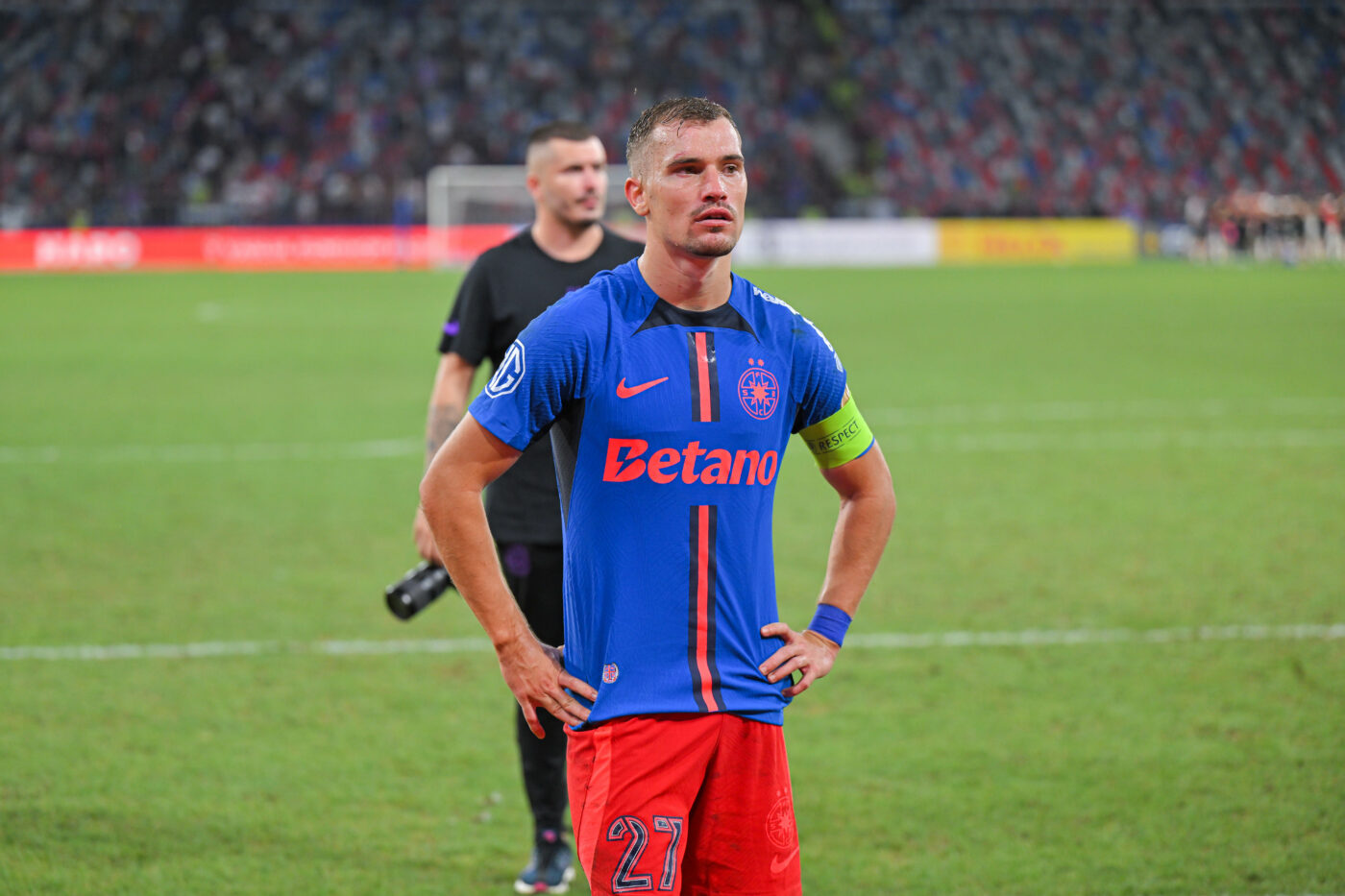 Darius Olaru, gest de căpitan față de colegii săi, după FCSB – Poli Iași 0-1! A făcut asta la interviul de la finalul meciului și a anunțat, totodată, public, și decizia sa despre transferul în Rusia