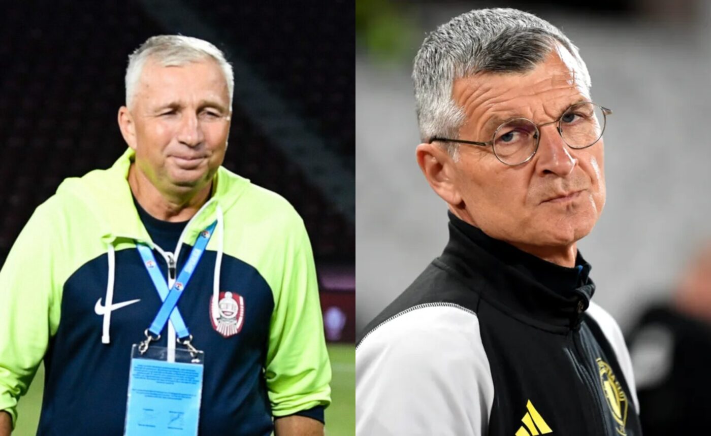 Derby-ul Clujului. Petrescu e îngrijorat: „Era mai bine să se amâne acest meci”. Sabău nu cade în plasa „Bursucului”: „Au un lot pregătit. Trebuie să fim bărbați”