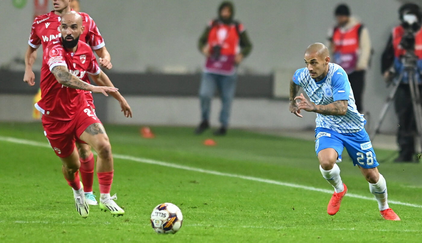 Dinamo București – Universitatea Craiova 1-0, Live Video Online în etapa 7 din Superliga. Mitriță trimite mingea în bară