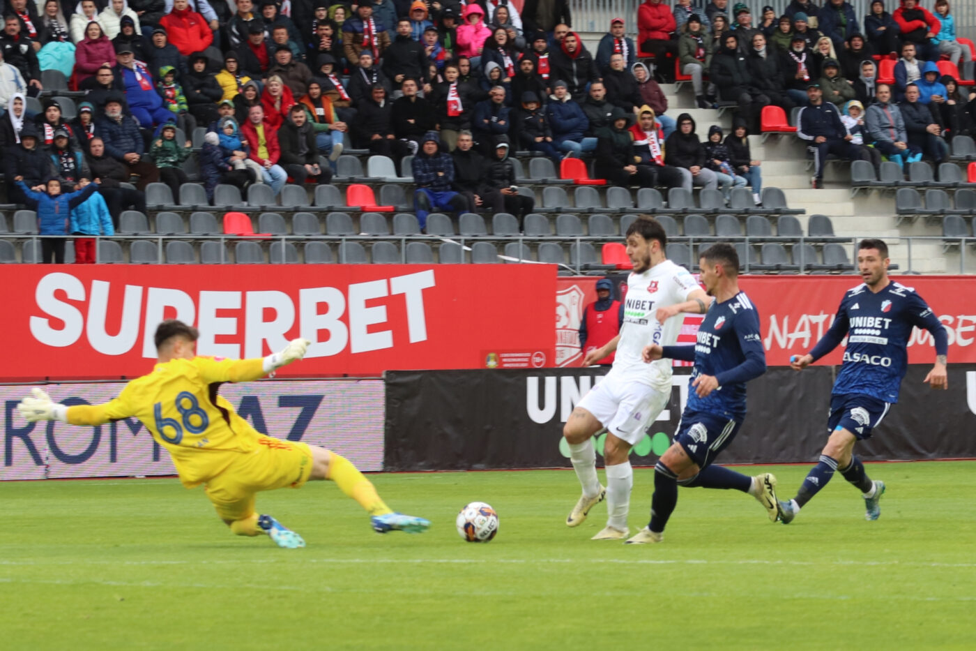 FC Hermannstadt – FC Botoșani 2-1, în etapa 5 din Superliga. Sibienii obțin victoria în prelungiri