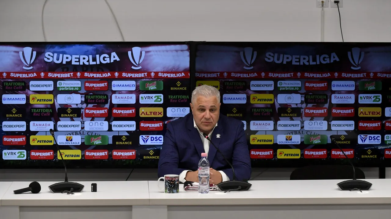 Marius Șumudică și-a angajat fiul la Rapid București. Ce funcție va avea juniorul: „De când s-a lăsat de fotbal lucrează cu mine”