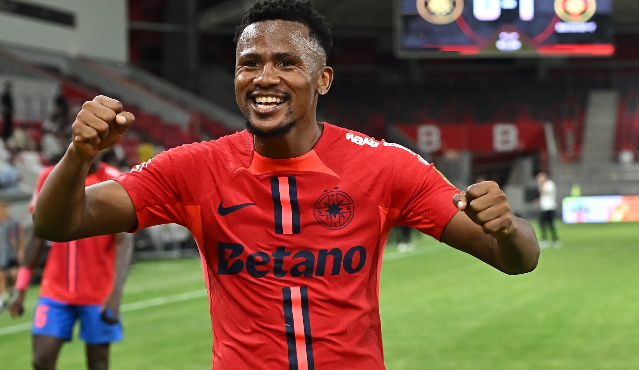 Ngezana s-a dus direct la Jerome Boateng, după FCSB – LASK Linz 1-0! Ce i-a cerut fostului star de la Bayern