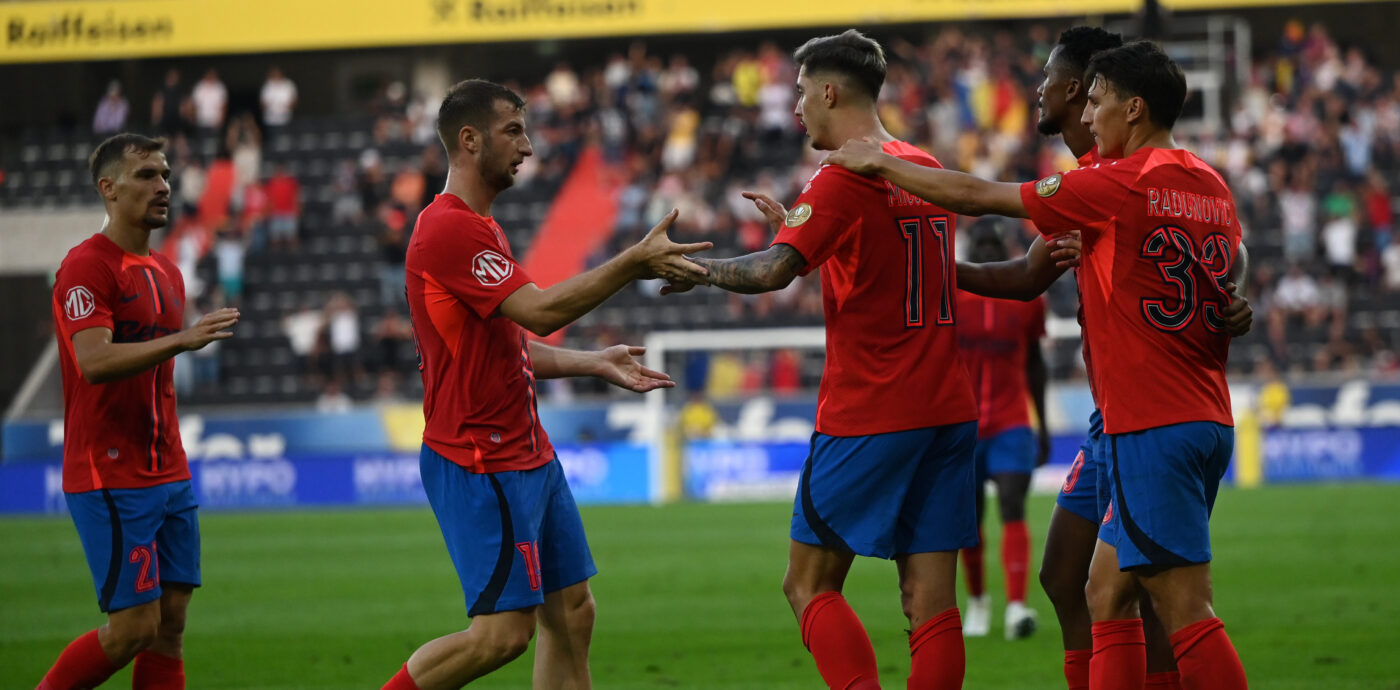 „Este aiurea, te oftici”. Reacția eroului David Miculescu, după arbitrajul din LASK Linz – FCSB 1-1