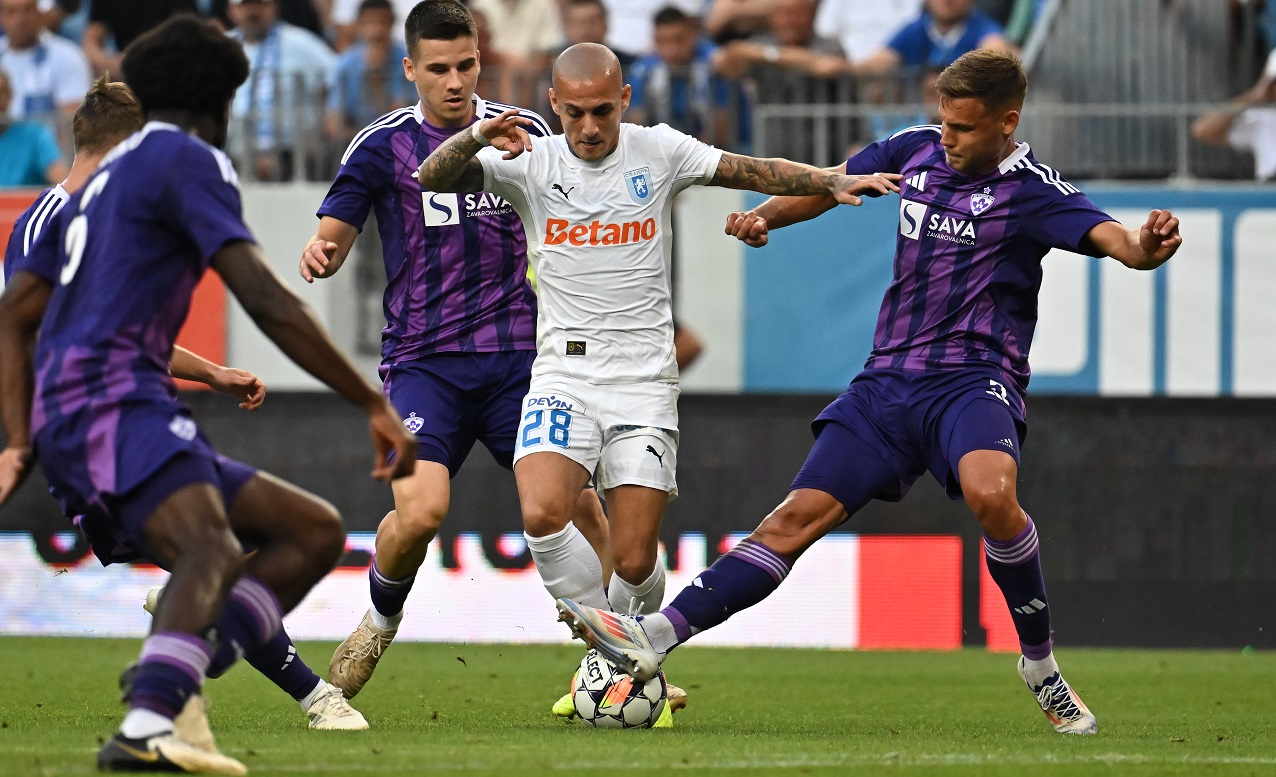 Universitatea Craiova – Maribor 3-2. Oltenii, eliminați din cupele europene