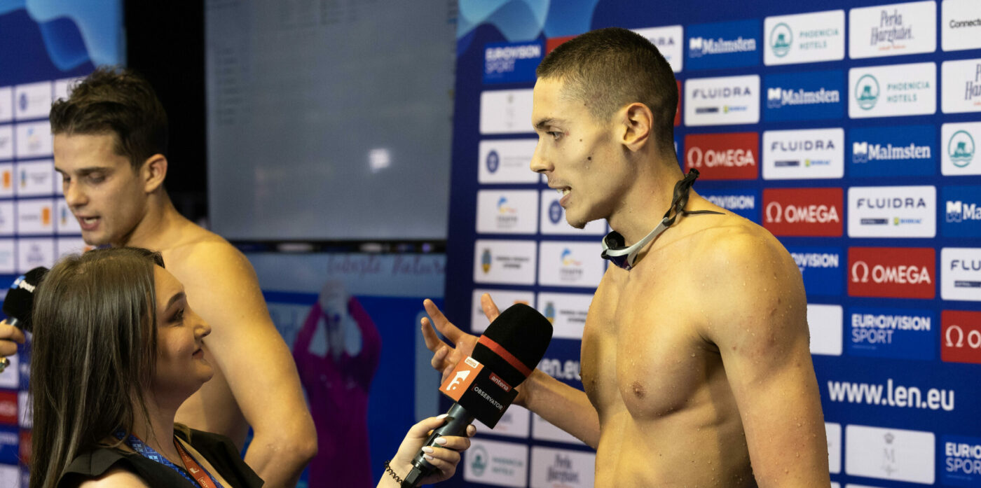 „David Popovici, fițe, cazare de lux!”. Psihologul campionului olimpic a rupt tăcerea despre cel mai controversat subiect, care a pus o presiune uriașă pe sportiv