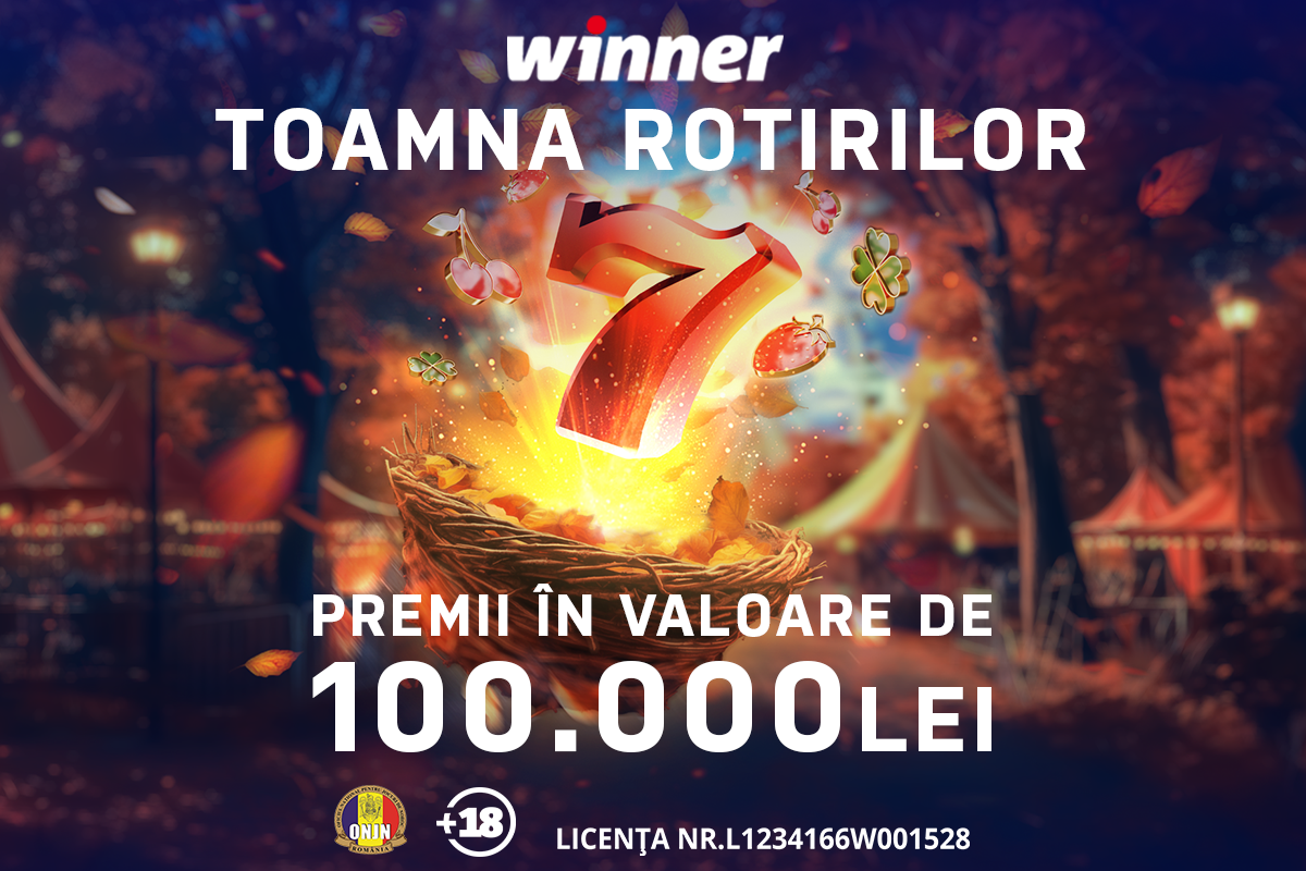 ADVERTORIAL | „Toamna Rotirilor” cu Winner – Campania care îți transformă fiecare zi în câștig!