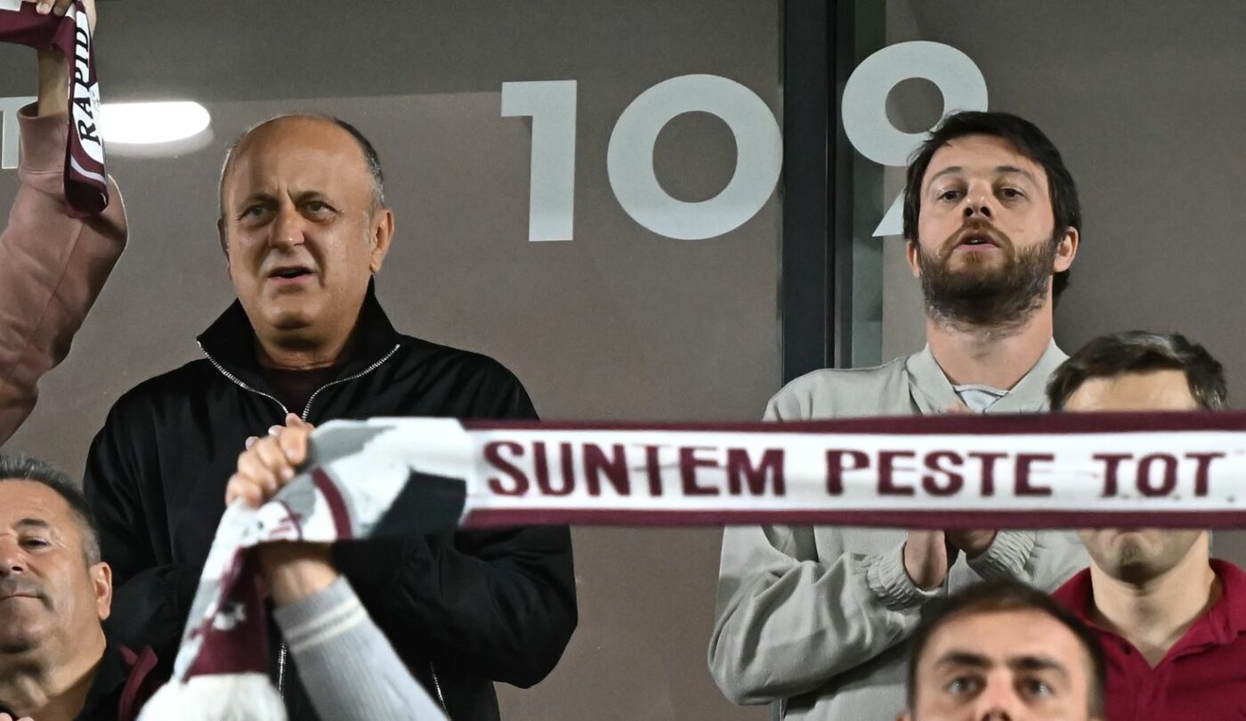 Ce a făcut Dan Șucu, după Rapid București – U Cluj 0-2. A fost filmat
