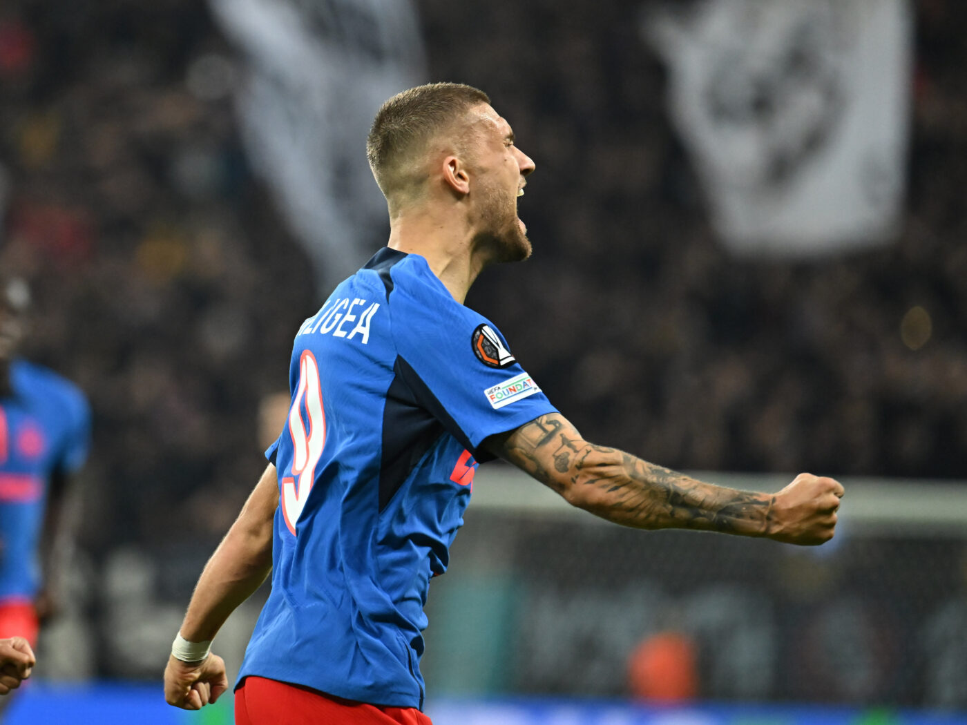 Cui i-a dedicat Daniel Bîrligea primul gol marcat pentru FCSB, în meciul cu RFS. „Am vrut să o fac fericită”