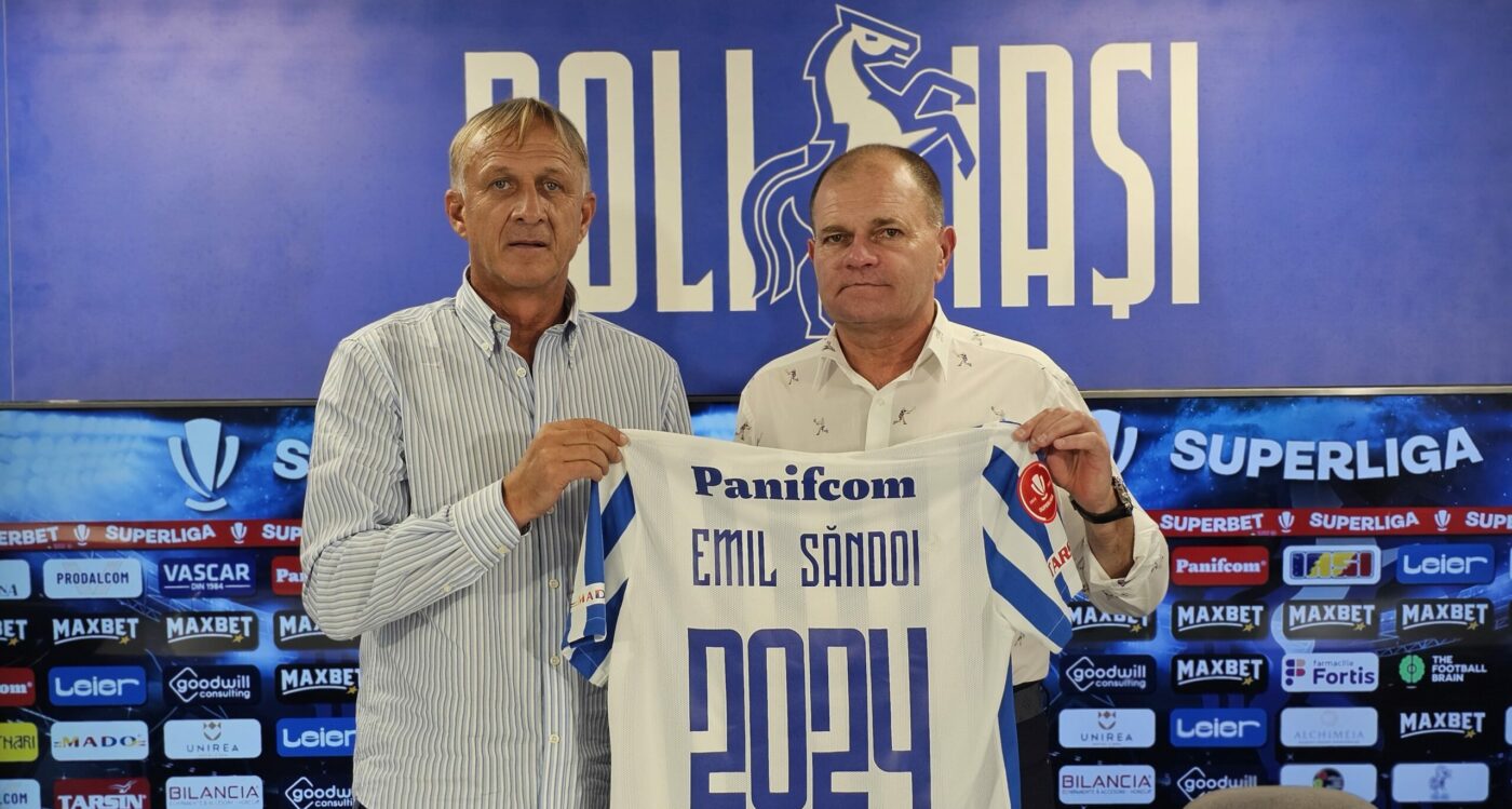 Emil Săndoi, prezentat oficial la Politehnica Iași. „Cel mai important este să adunăm puncte. Acesta trebuie să fie țelul nostru”. De ce speră tehnicianul să aibă ”belșug la puncte”