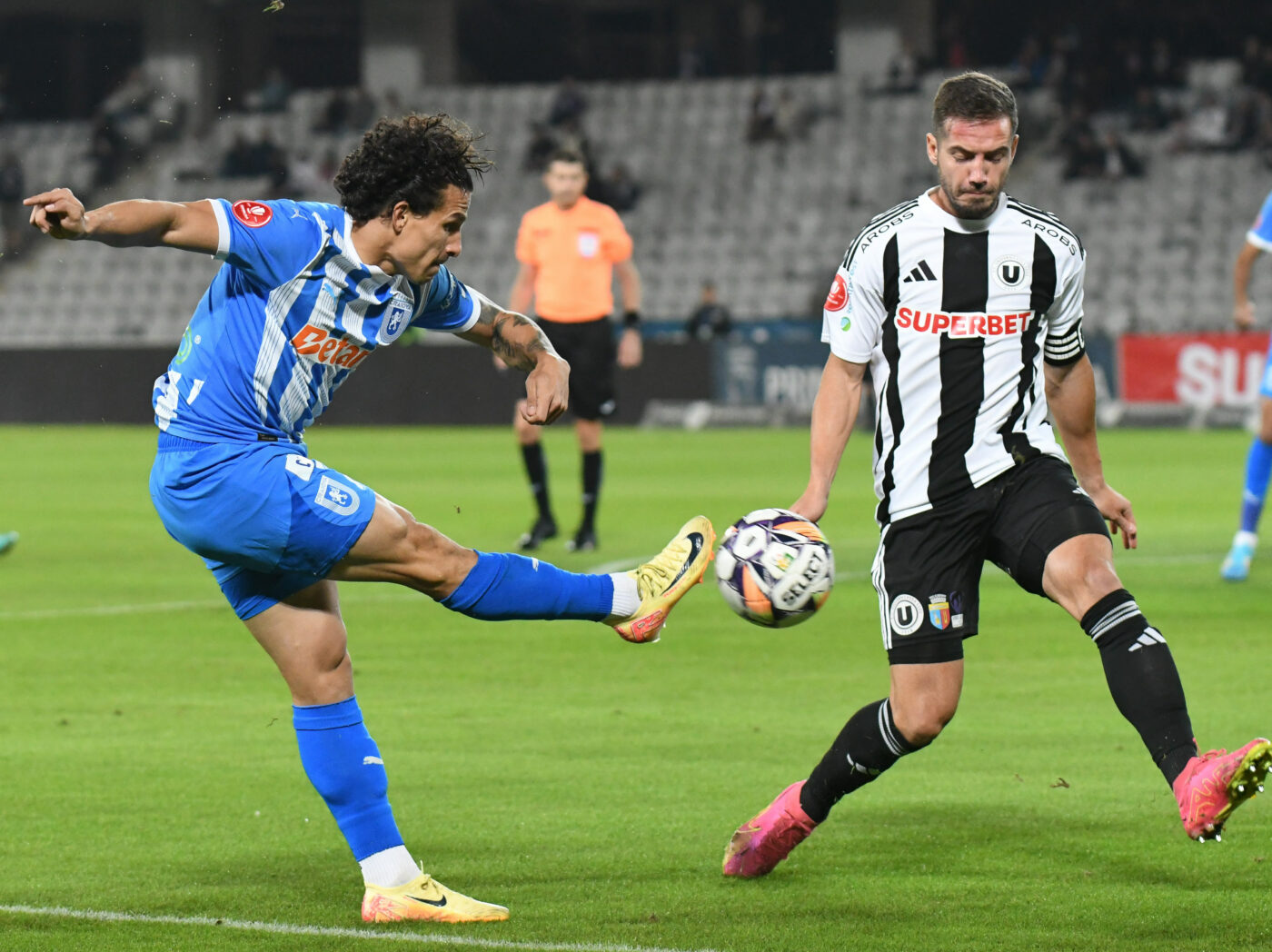 U Cluj – Universitatea Craiova 1-1, în etapa 10 din Superliga. Oltenii pleacă cu un punct de pe terenul liderului după ce au egalat cu un șut deviat