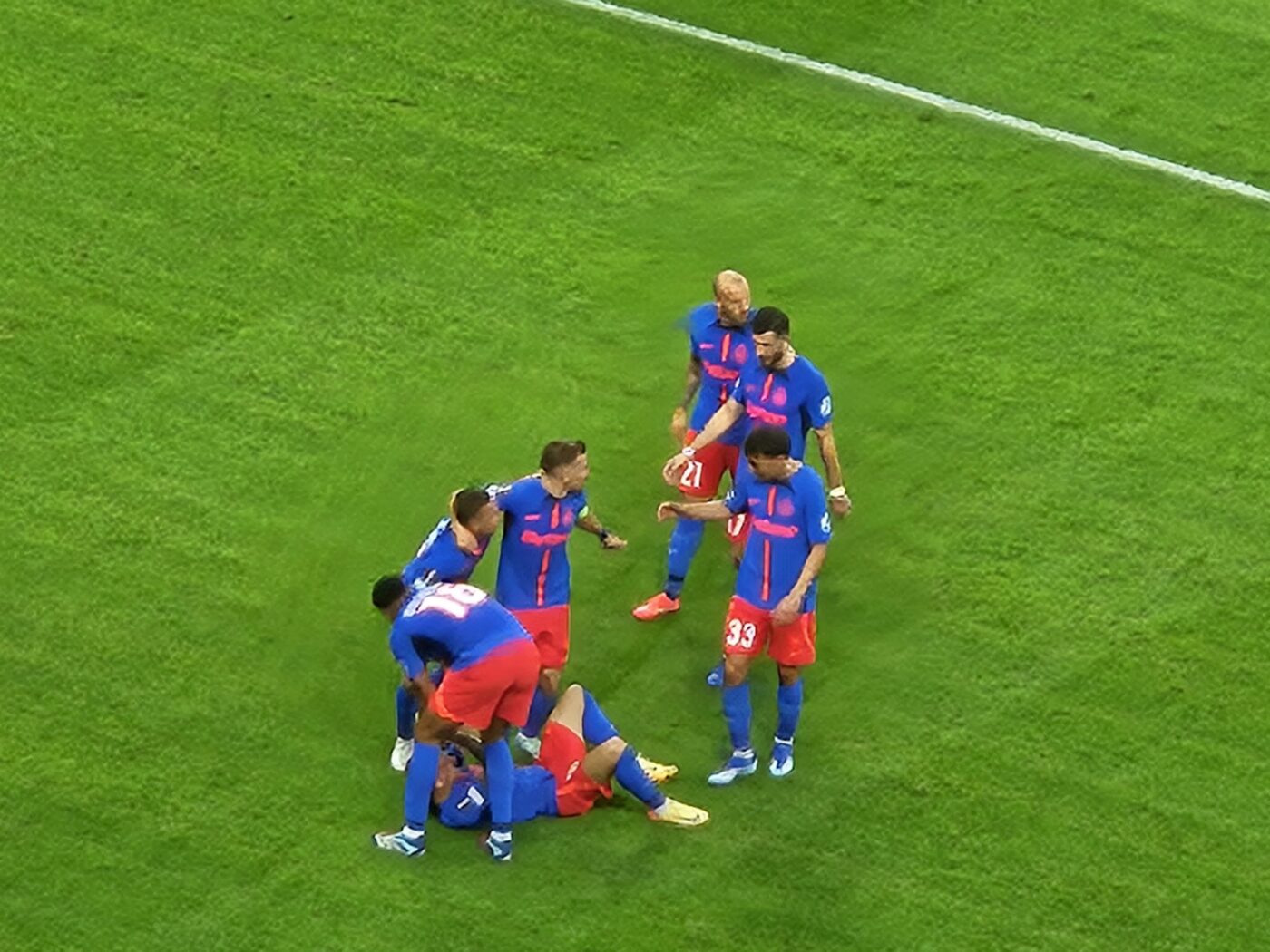 FCSB – RFS 2-1 Live Video Online, în Europa League. Pauză pe Arena Națională. Campioana României intră în avantaj la cabine