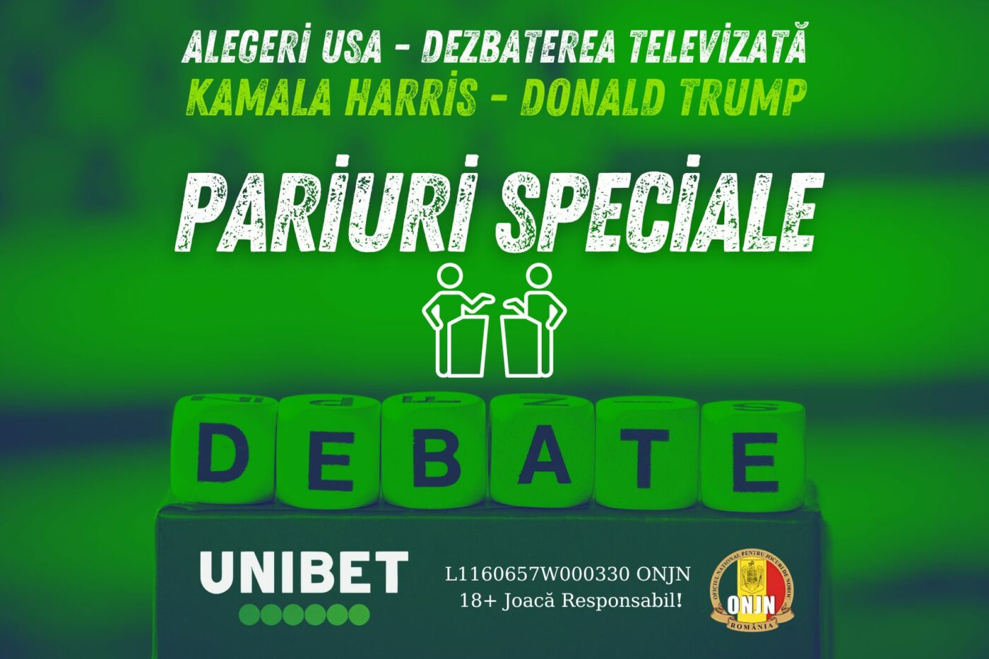 Dezbaterea electorală din SUA: Unibet a pregătit pariuri speciale. ADVERTORIAL