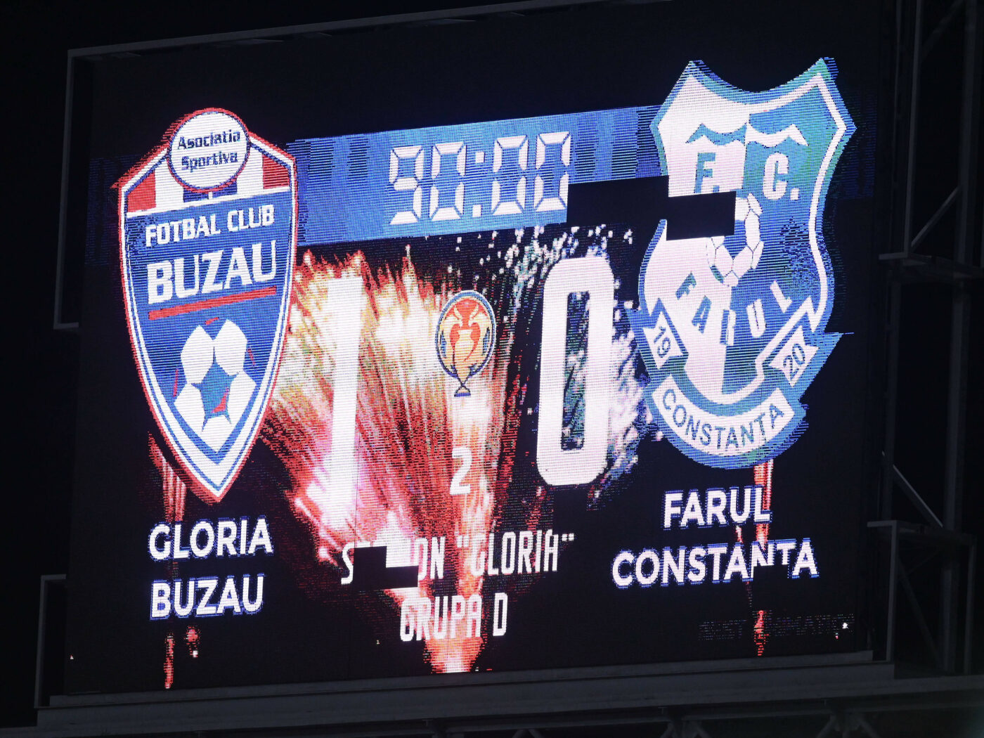 Gloria Buzău – Farul Constanța 0-0 Live Video Online în etapa 11 din Superliga. Partida s-a reluat