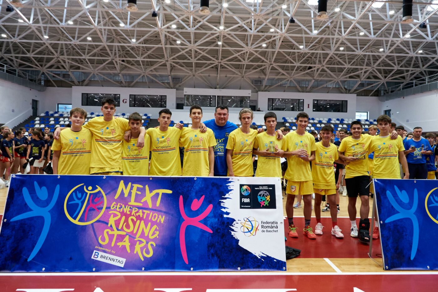 Next Generation Rising Stars a adus aproape 300 de copii la start în doar 4 zile! Carmen Tocală: „Voi sunteți viitorul în baschet”. FOTO