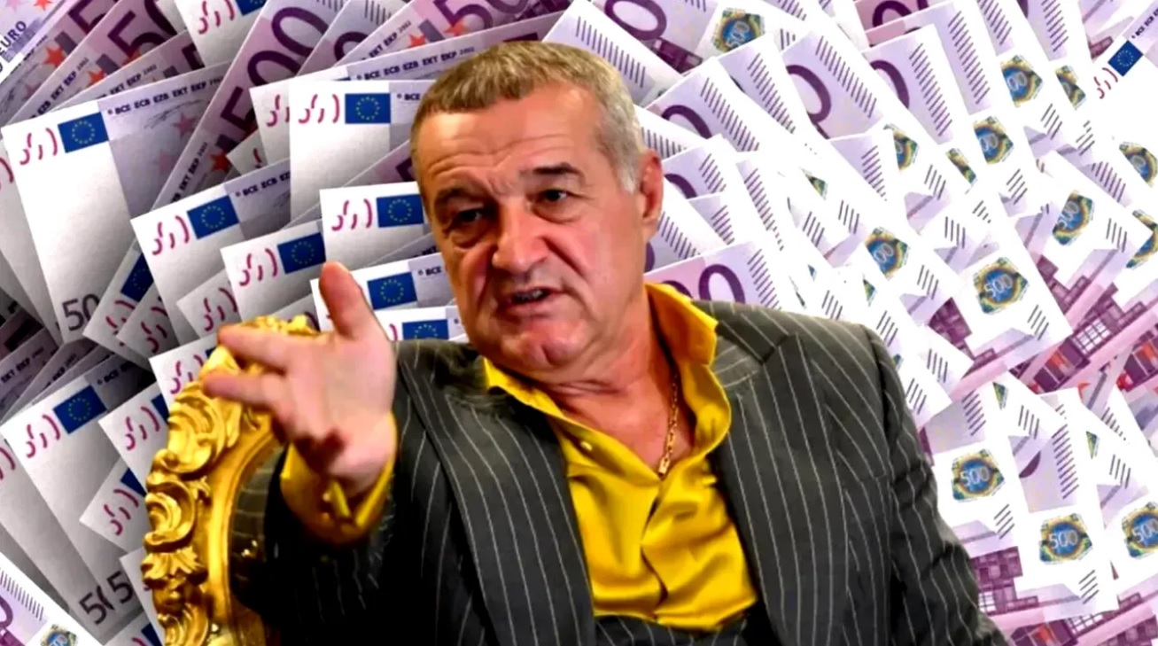 O sumă de 7 cifre i-a intrat în conturi lui Gigi Becali, iar afaceristul din Pipera e în culmea fericirii