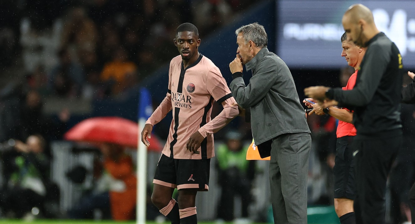 Ousmane Dembele s-a certat cu Luis Enrique și a fost dat afară din lotul lui PSG