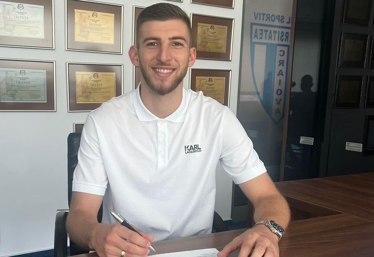 Transferul lui Jovo Lukic, anunţat oficial de Universitatea Craiova: „Prima veste bună a zilei”