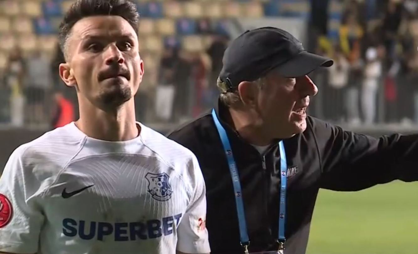 Reacția incredibilă a unui jucător de la Farul Constanța, la adresa lui Gică Hagi, după ce „Regele” l-a certat la o fază din meciul cu Petrolul Ploieşti