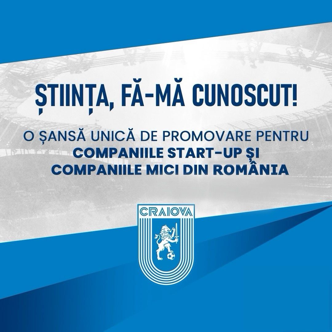 Reclamă gratuită la meciurile Universităţii Craiova. Care sunt condiţiile impuse de club