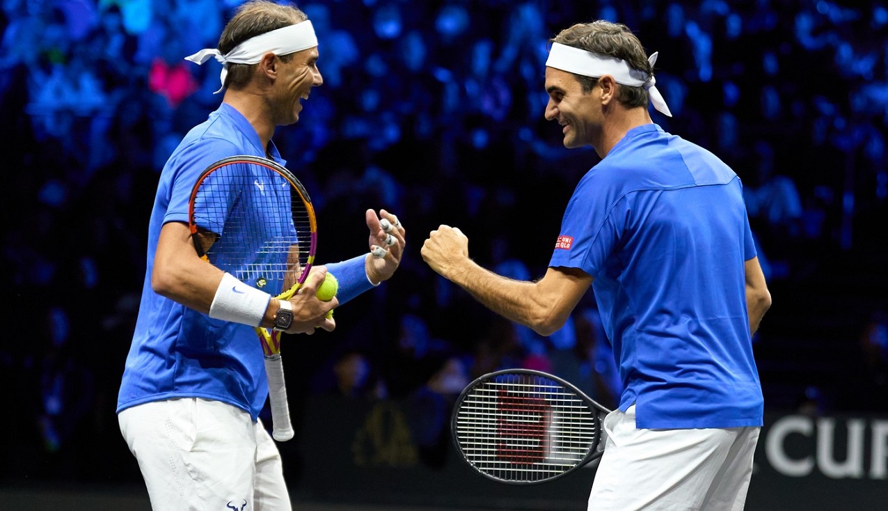 Roger Federer a revenit pe teren, la Wimbledon, și s-a antrenat cu Carlos Alcaraz!
