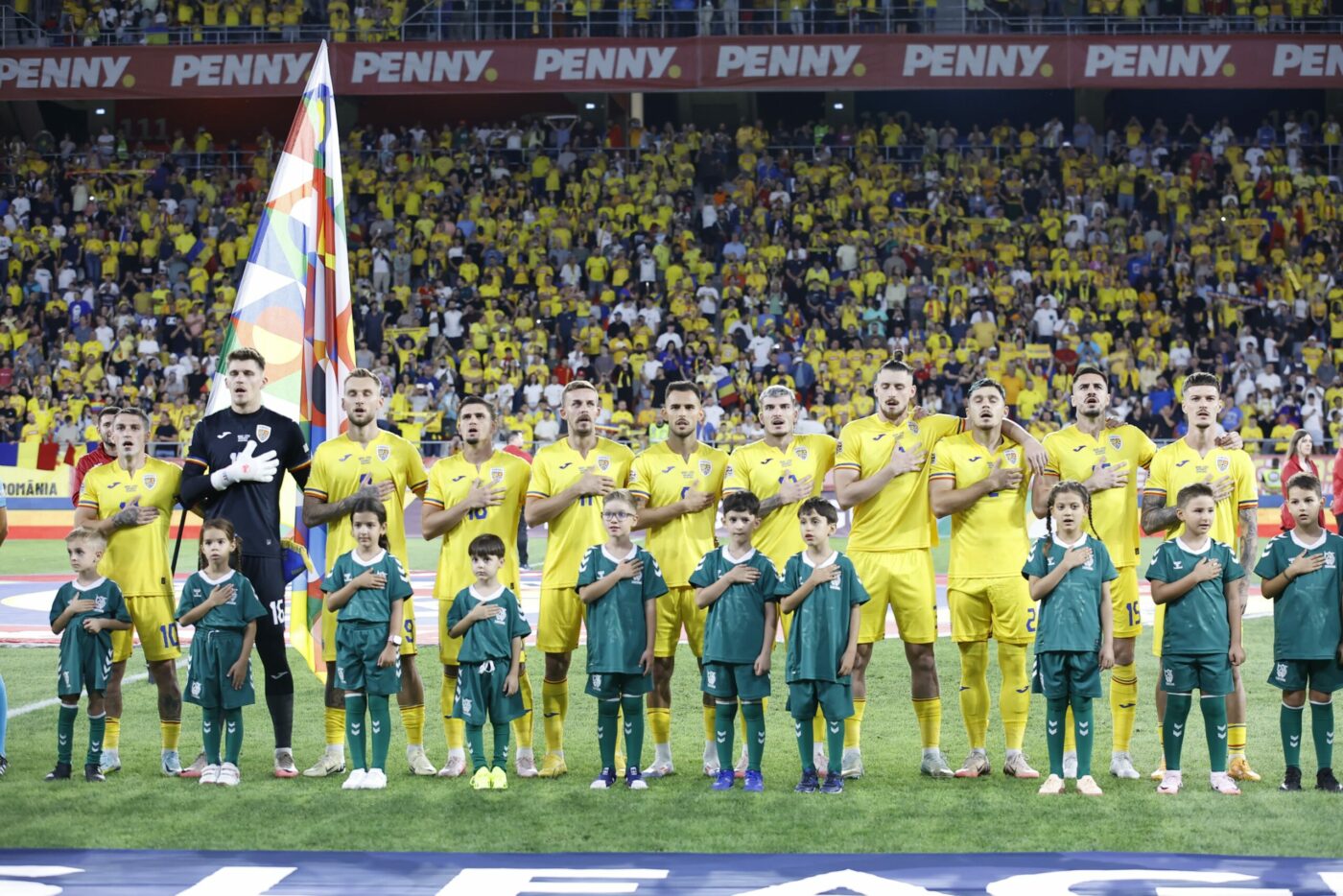 România – Lituania 3-1, în Nations League. Bilanț perfect pentru Mircea Lucescu la revenirea pe banca naționalei României