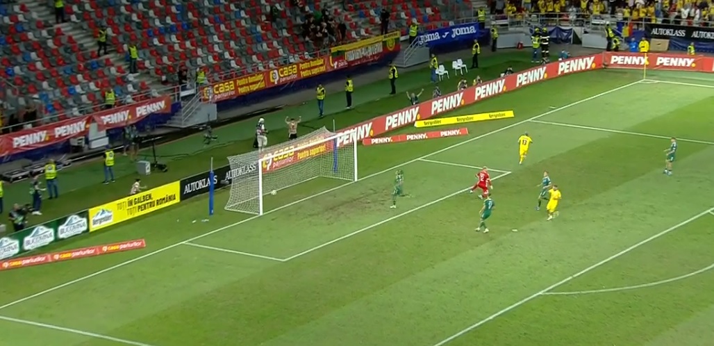 România „tiki-taka” a marcat un gol fabulos în meciul cu Lituania! Pasă genială a lui Nicolae Stanciu și finalizare perfectă a lui Valentin Mihăilă