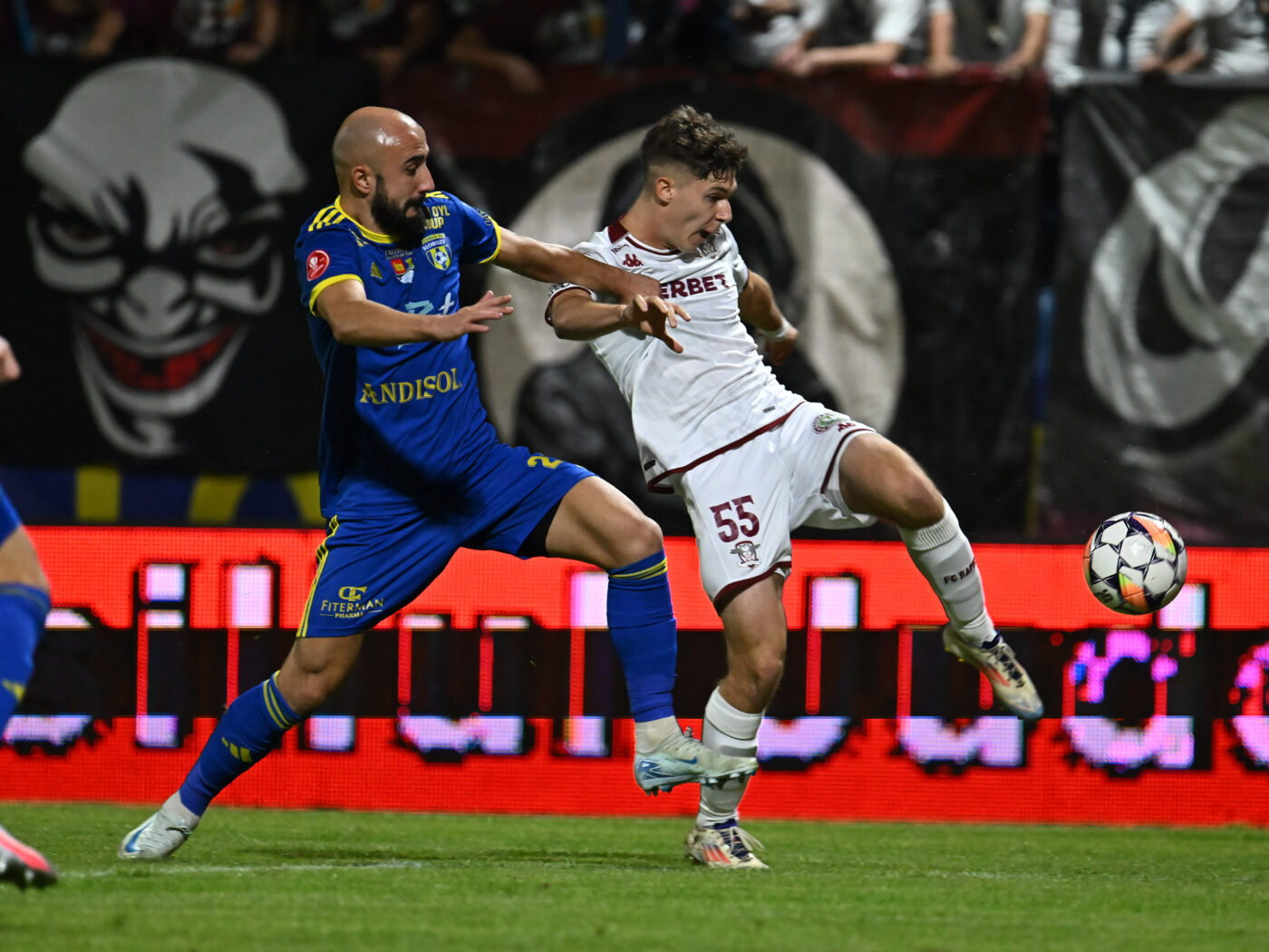 Unirea Slobozia – Rapid București 1-2, în a 10-a etapă din Superliga. Rareș Pop face dubla și obține trei puncte importante pentru echipa lui Marius Șumudică