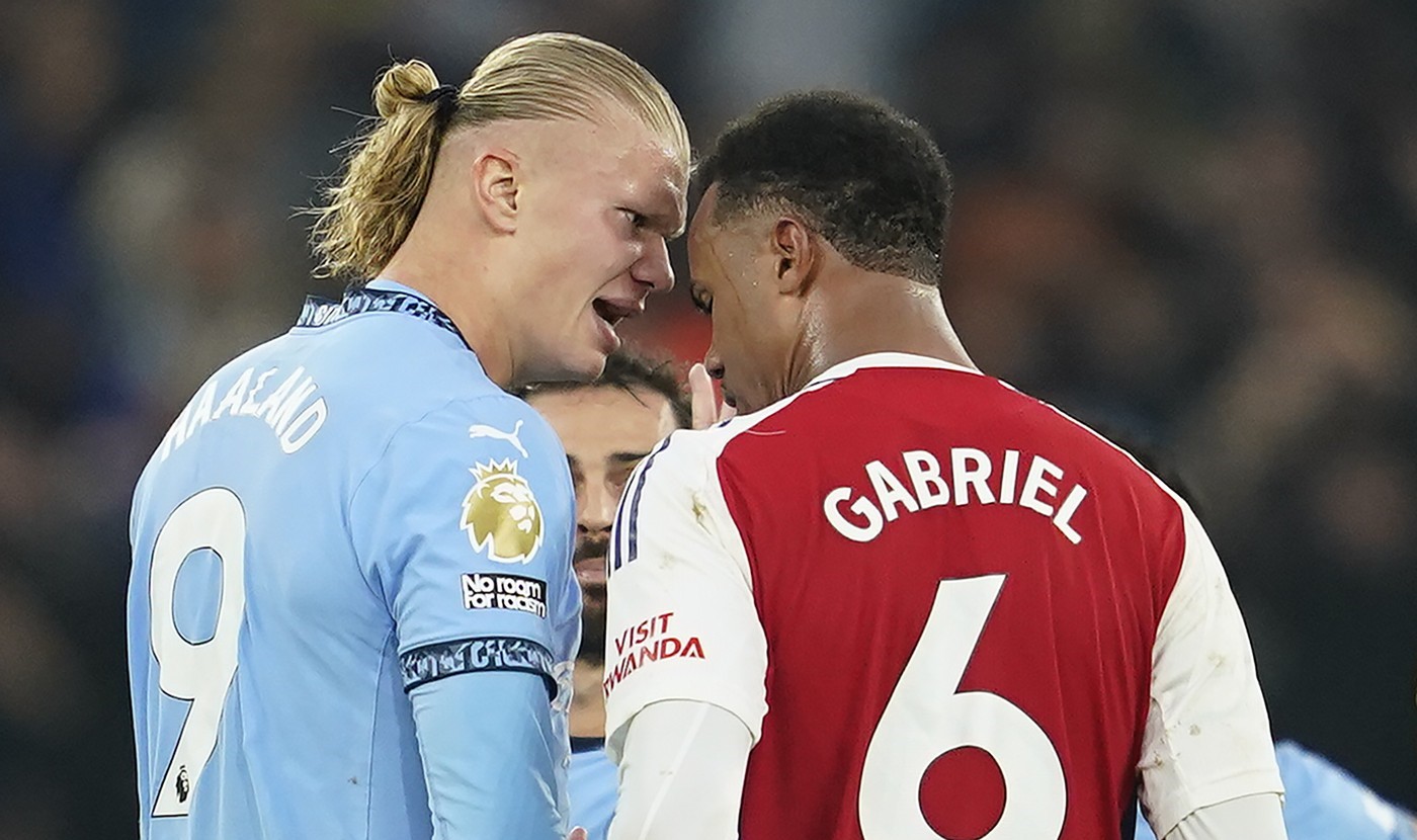 „Tu cine dracu’ mai ești?”. Erling Haaland a declanșat un scandal monstru în meciul Manchester City – Arsenal Londra 2-2, după un gest incalificabil